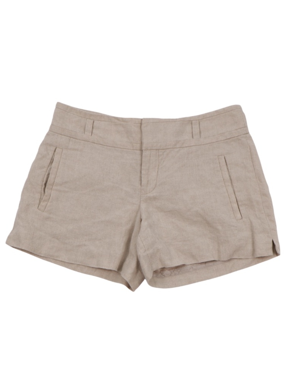 Cartonnier Khaki Shorts Size 2 Tailored Neutral Staple